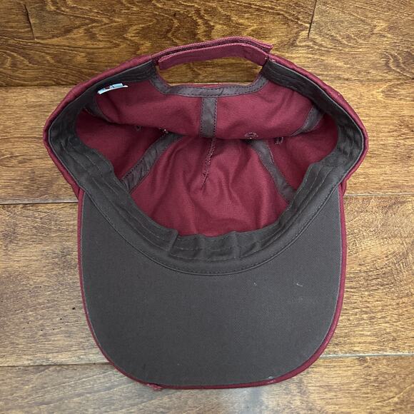 PIRATES OF THE CARIBBEAN Disney Store Maroon Burgundy Distressed Hat - Picture 7 of 8